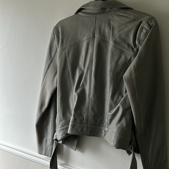 Trouve grey leather jacket - Picture 6 of 6
